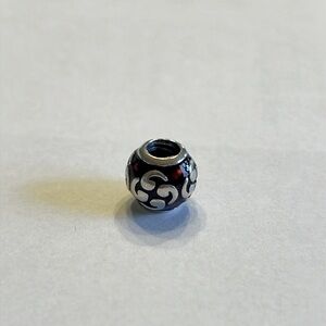 Retired Pandora Scroll Charm